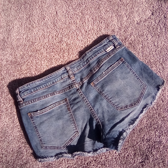 BILLABONG Distressed Denim Shorts Sz.30 - Picture 3 of 11